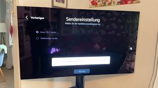 LG WebOS TV Sendersuchlauf durchführen um LG OLED evo Fernseher Sender suchen Anleitung [upl. by Eelanaj]