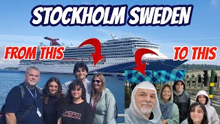 STOCKHOLM SWEDEN  Carnival Pride Baltic Cruise  Nynashamn to Stockholm  Vasa Museum [upl. by Ediva]