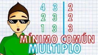 MÍNIMO COMÚN MÚLTIPLO Super facil [upl. by Strong981]