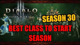 Diablo 3 Season 30  Top 3 Classes to Start Season [upl. by Ronoc]