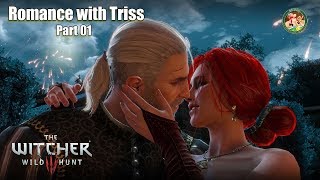 Witcher 3  Romance with Triss Part 1 [upl. by Ahsuas]