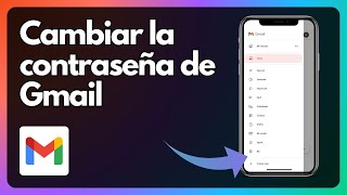 Cómo cambiar la contraseña de Gmail  Tutorial [upl. by Annavaig691]