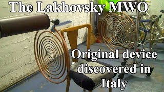 Original Lakhovsky Multiple Wave Oscillator found in Italy [upl. by Conni]