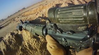 HELMET CAM ATTACK ON THE TALIBAN  FUNKER530 [upl. by Eilyr287]