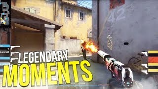 WHEN CSGO PROS MAKE LEGENDARY PLAYS ICONIC MOMENTS [upl. by Fabian588]