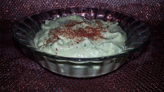 Recette mayonnaise d’avocat وصفة مايونيز الأفوكادو [upl. by Llertnom]