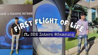 Samsung Internship Experience  SRIB  First Flight  A week in Bangalore  Bagmane Tech Park [upl. by Olaznog426]