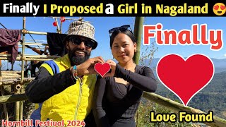 First time I Proposed Nagaland Girl ❤️  Hornbill Festival 2024  Hornbill Festival Nagaland 2024 [upl. by Wolbrom]