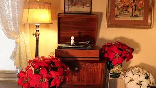 45 rpm ChristmasHank SnowquotChristmas Roses The Reindeer BoogiequotRCA Extended Play [upl. by Refinnaej]