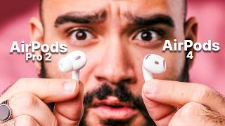 AirPods 4 vs AirPods Pro 2  الفرق غير متوقع [upl. by Karena]