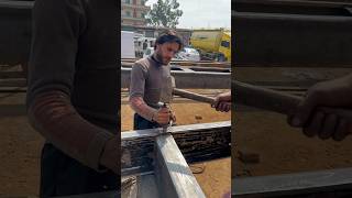 Truck Chassis Revits Straightening process youtube shortsvideo watch viral [upl. by Ahsinhoj]