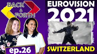 Americans react to Eurovision 2021 Gjons Tears Tout LUniverse  SWITZERLAND [upl. by Micheal]