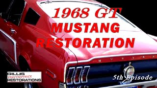 1968 Mustang GT Restoration 5 [upl. by Rehpitsirhc]