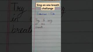 Snowman  Sia sing in one breath challenge song lyrics trendingshorts [upl. by Ygiaf]