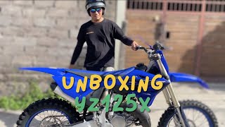 UNBOXING amp RAKIT YZ125X [upl. by Nosnevets973]