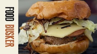 Beef Burger Recipe  John Quilter [upl. by Noirred]