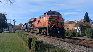 Railfanning in Thomasville NC OG NS Heritage Unit [upl. by Aloiv]