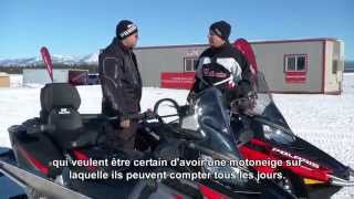 Ams  Action moteur sport  Motoneige  La gamme Polaris 2015 [upl. by Harbour]