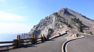 Beautiful Scenery  Road to Crater Lake Oregon USA 4K [upl. by Remde]