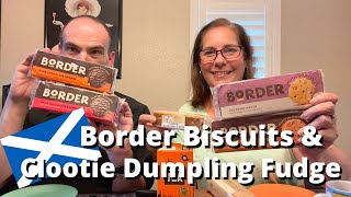 Americans Try Border Biscuits and Clootie Dumpling Fudge [upl. by Cliff]