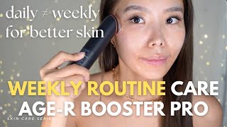 weekly routine for AgeR Booster Pro  do it with me [upl. by Nodnahs]