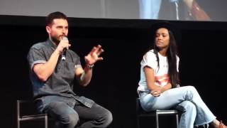 BloodyNightCon 2017  Michael Malarkey and Kat Graham  Final Season [upl. by Alasteir]