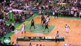 Rajon Rondo Highlights vsMiami Heat Game 3  21 points 10 assists PART 14 HD [upl. by Suellen]