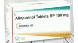 ALOCENOL 100 Tablets Allopurinol Tablets BP 100 mg [upl. by Ydnes]