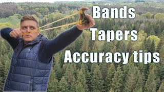 Slingshot Bands  Powerful Setups  Accuracy tips [upl. by Nnaegroeg]