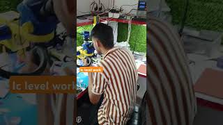 How to revolve icic smartphone replacement microscope repair machine mobile phone iphone [upl. by Arahas]