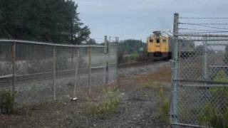 VIA Rail Budd RDC passing through Azilda Ontario [upl. by Yde]