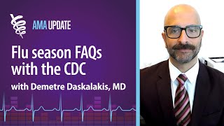 Flu season 2023 CDC guidelines for COVID RSV and flu vaccines with Demetre Daskalakis MD [upl. by Eaner]