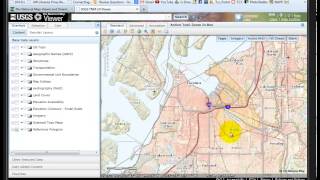 Download DEM form the USGS  a GIS Video Tutorial by Gregory Lund [upl. by Augustina]