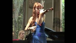 Paganini Concerto No1 moments from I MVT Anna Karkowska Violin Katarzyna Karkowska Piano LIVE [upl. by Holms264]