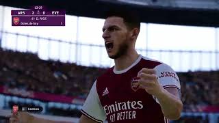 ARSENAL VS EVERTON  PREMIER LEAGUE 202425 [upl. by Ahsekat]