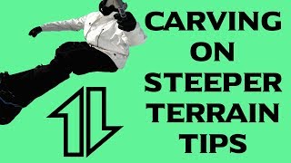 Tips and Tips for Carving on Steeper Terrain [upl. by Amar]