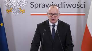 Konferencja prasowa quotSprawne Sądy  10 filarówquot [upl. by Vaclava]