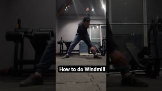 How to do Windmill Windmill ExerciseWindmill for BeginnersAbs Exerciseshorts [upl. by Krug925]