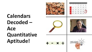 Cracking Dates – Mastering Calendars in Quantitative Aptitude  MadhavanSV [upl. by Sliwa]