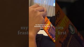 feastables food review 🍫 shorts foodreview chocolate [upl. by Judie]