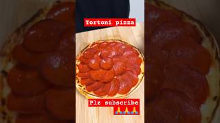 Pizza 🍕🍕pizza cheese pizza tortilla pepperoni pepperonipizza recipe recipeshorts [upl. by Alwyn]