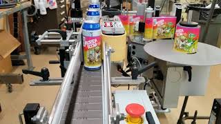 Beer Can amp Bottle Labeling System [upl. by Crooks11]