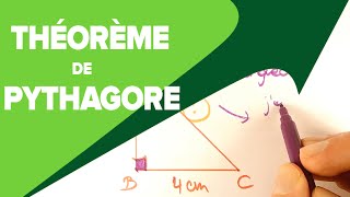 Théorème de Pythagore 4ème  Mathrix [upl. by Ydnal]