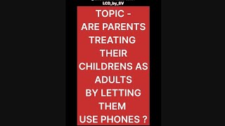 Kids Using Phone is Beneficial  लहान मुले आणि फोन LifewithChalkDuster [upl. by Pelag486]