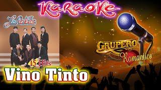 Vino Tinto  Los Rehenes karaoke [upl. by Witkin]