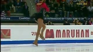 Mao Asada  2010 Worlds FS [upl. by Mulvihill483]