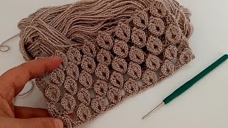 PERFECT👌 New design crochet project that you will see for the first time [upl. by Atteynot]