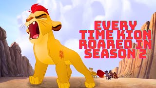 The Lion Guard Every Kion Roared In Season 2 [upl. by Arim]