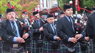 Armidale Festival Waltzing Matilda bagpipes [upl. by Ahsein]