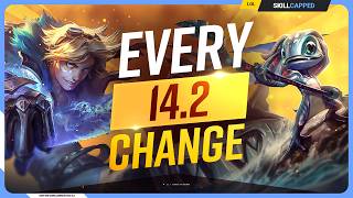 EVERY NEW CHANGE Coming in PATCH 142  League of Legends [upl. by Rianon]